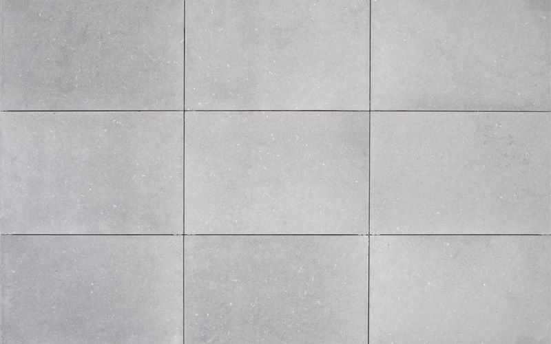 graue Kalkstein Terrassenplatten sandgestrahlt